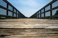 A Low View of the High Bridge Trail - 2 Royalty Free Stock Photo